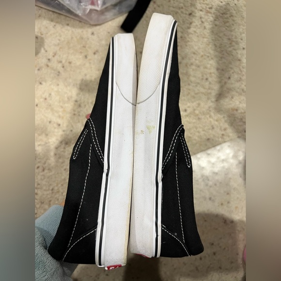 Black Vans men’s 7.5 women’s 9 - Picture 4 of 7